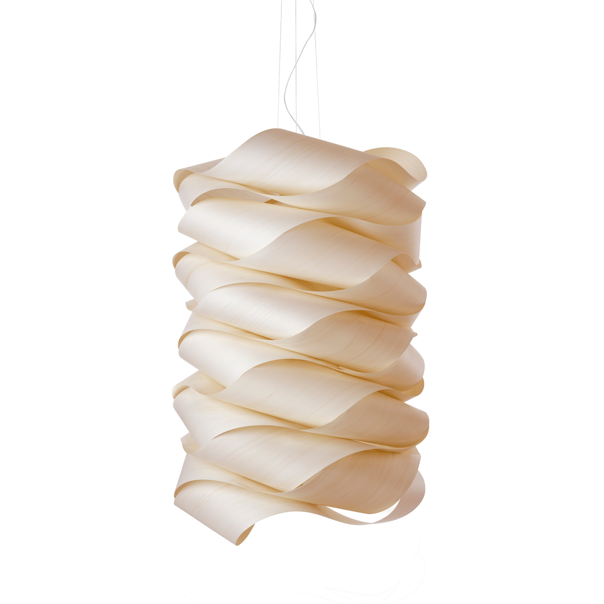 LZF Lamps Link Chain 3 Pendelleuchte, elfenbeinweiß