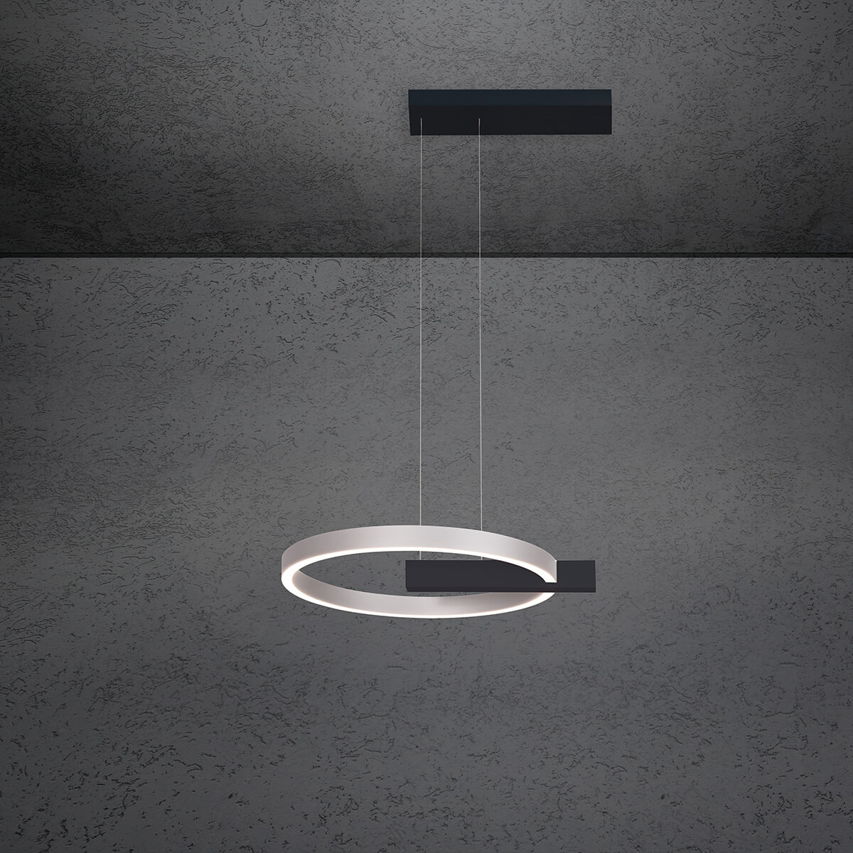 schwarz / Alu eloxal