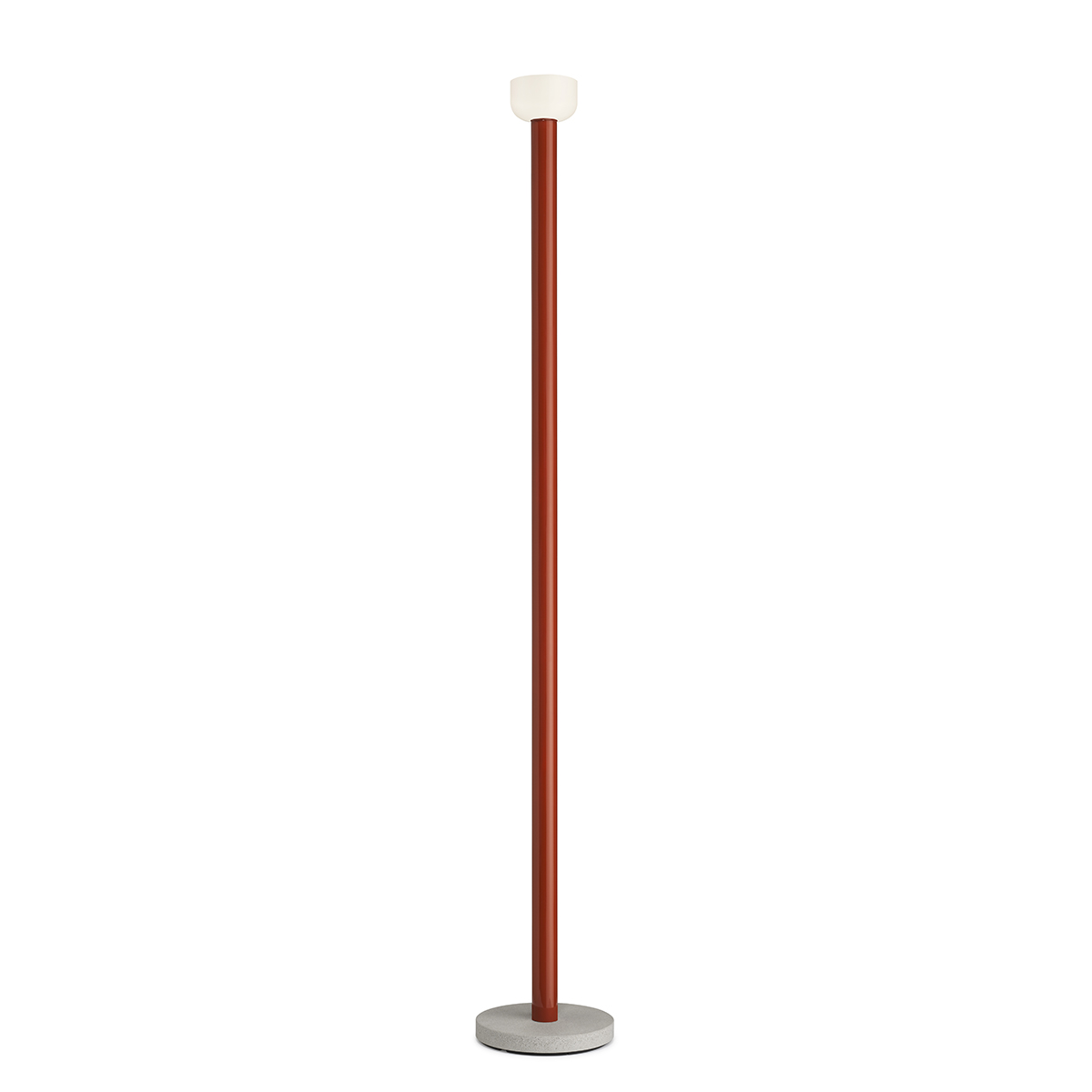 Flos Bellhop LED Stehleuchte, ziegelrot (©Piero Fasanotto)