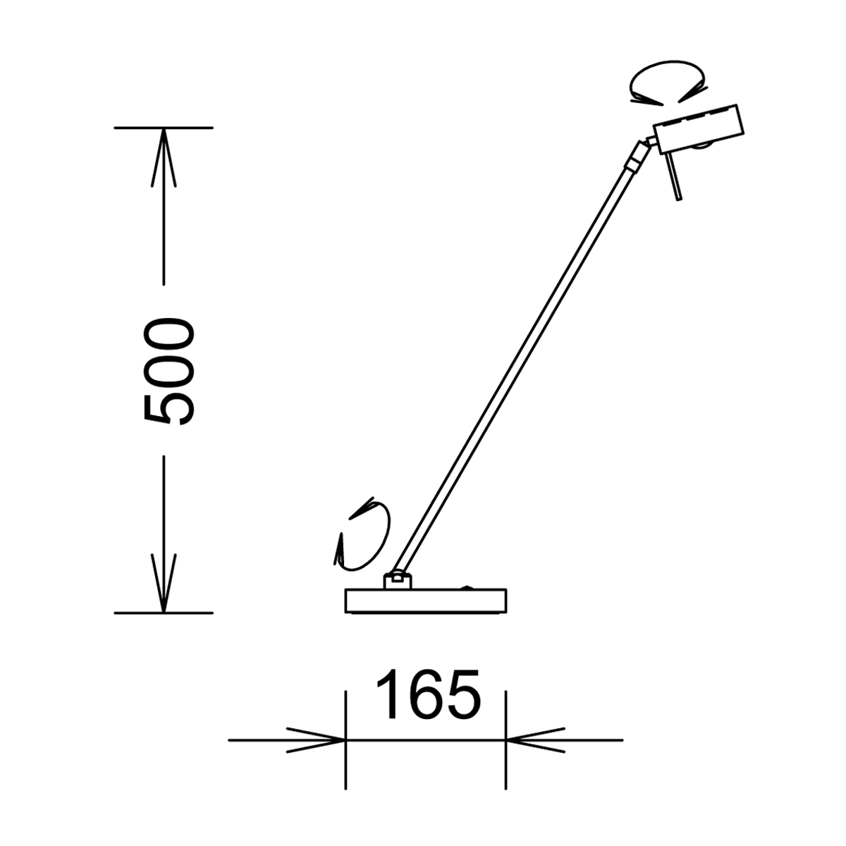 Elvi-T LED Tischleuchte, B-Ware
