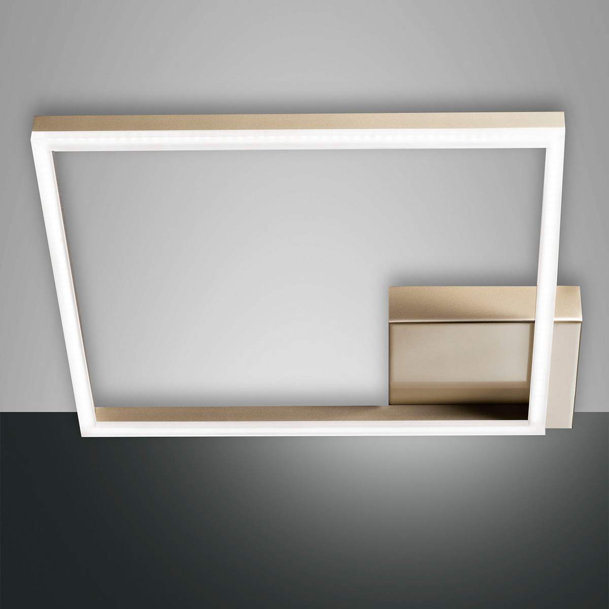 Fabas Luce Bard 3394-61 LED Deckenleuchte, Gold edelmatt