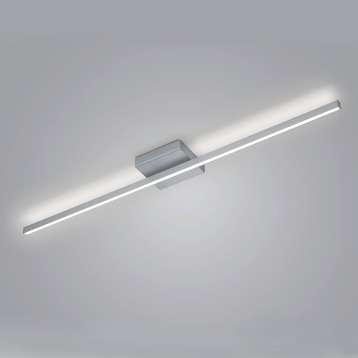 Knapstein Nuri-1 LED Deckenleuchte, Nickel matt