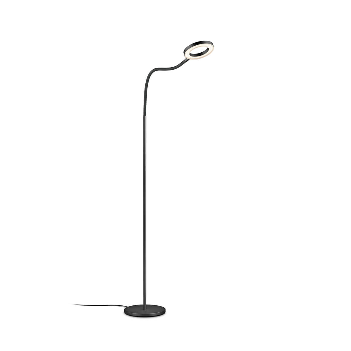 Knapstein Tessa-Flex LED Leseleuchte, schwarz / Textil schwarz