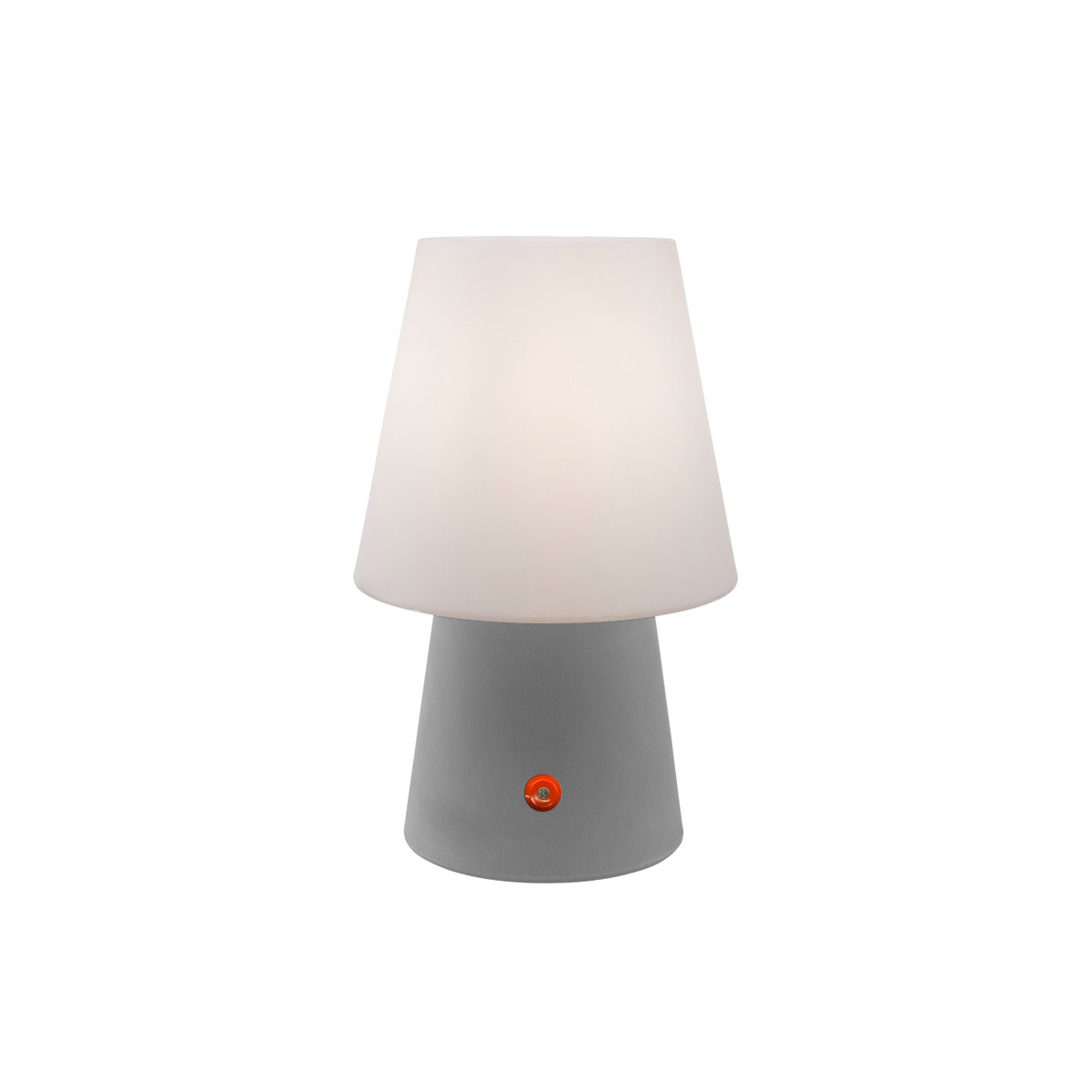 8 seasons design No. 1 LED Akkuleuchte, grau