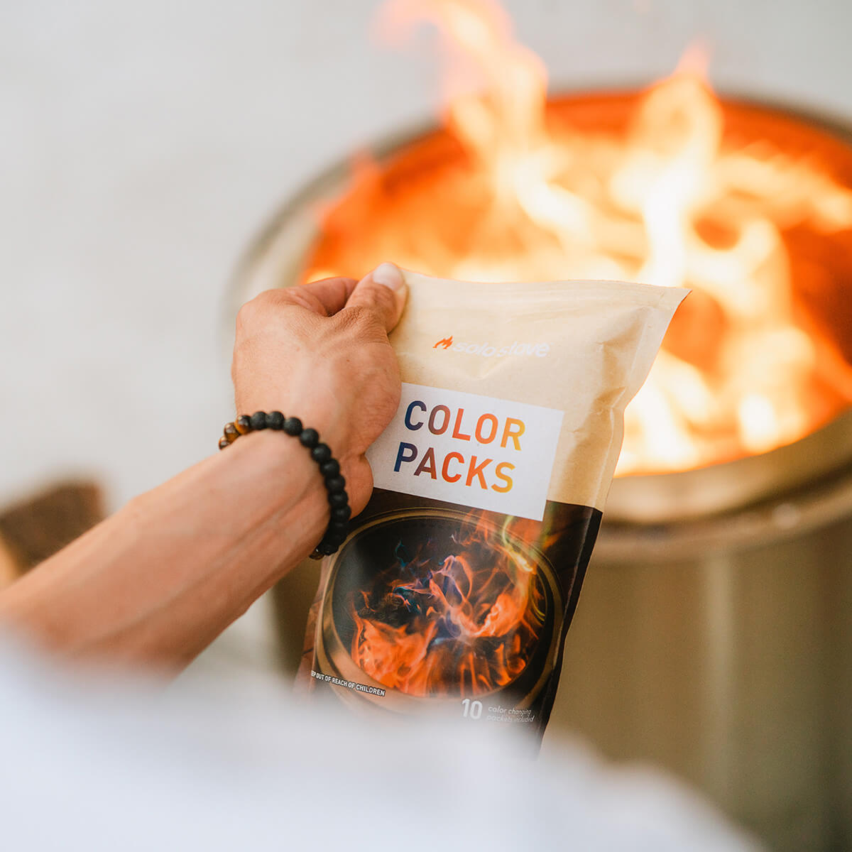 Solo Stove Color Pack Feuerpulver, bunt, 10 Stück