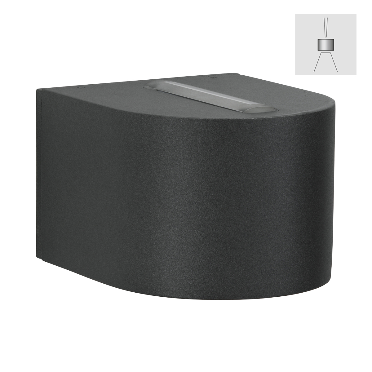 2339 Wandstrahler, eng/breit