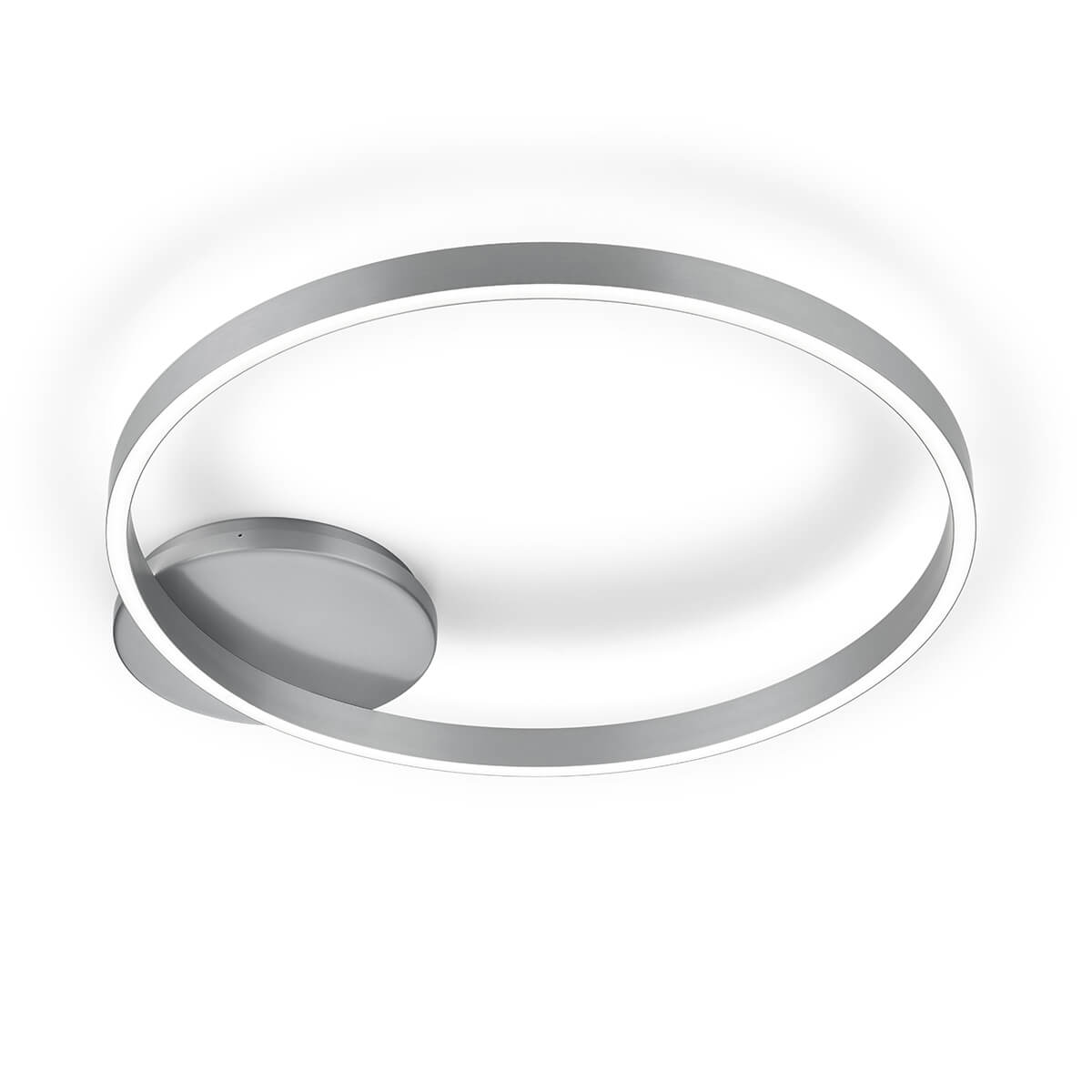 Knapstein Anel-60 LED Deckenleuchte, Nickel matt