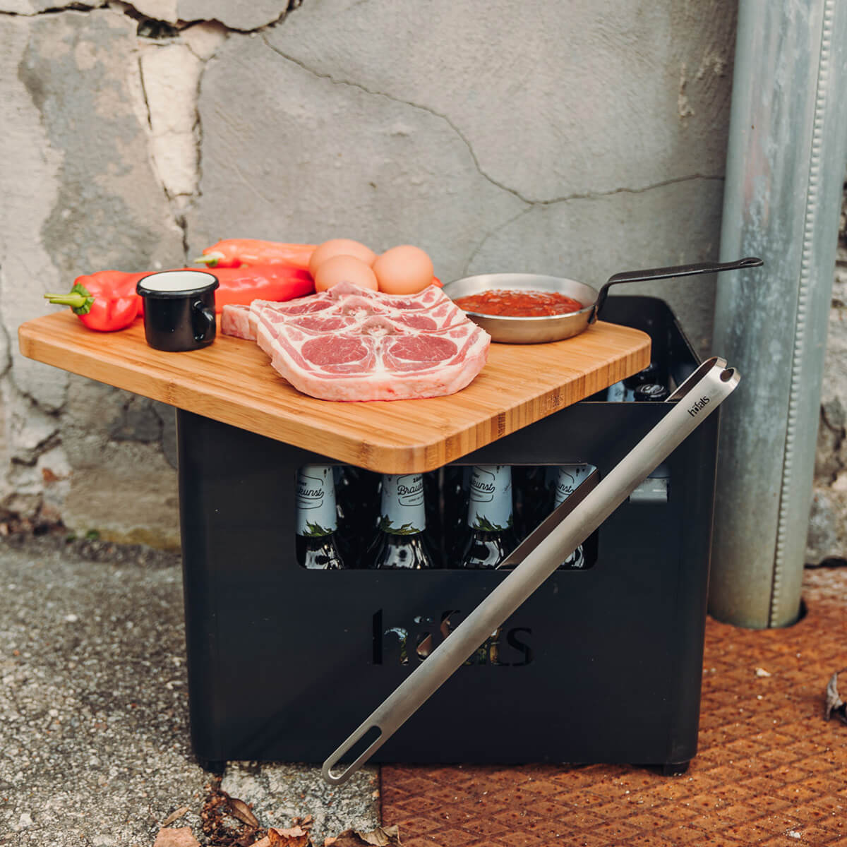 Höfats Grillzange, Edelstahl