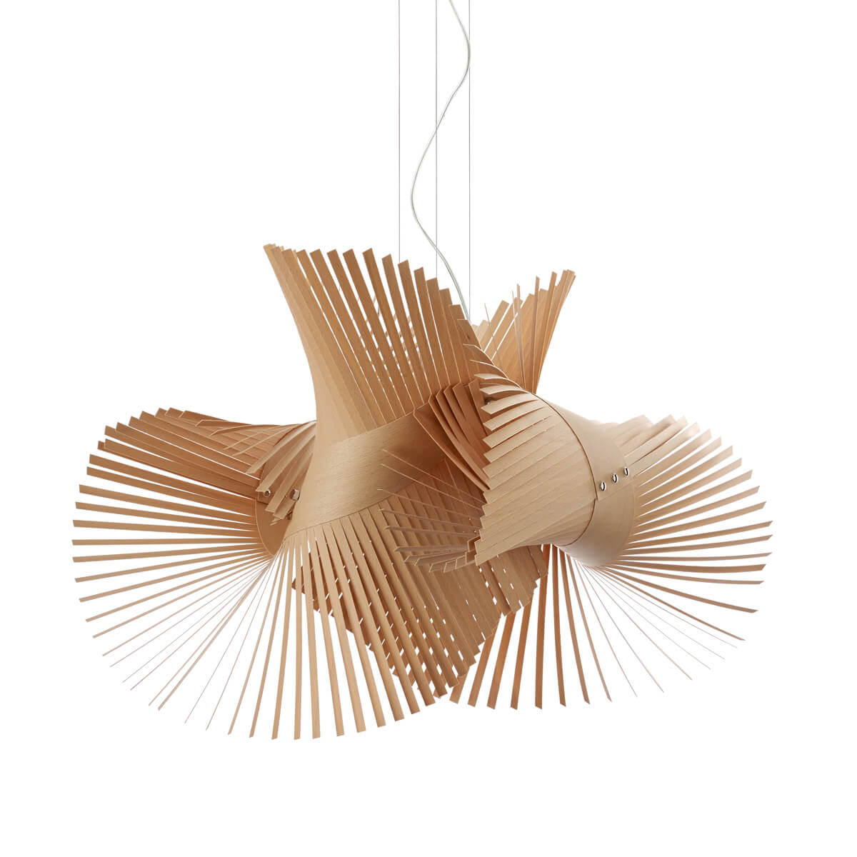 LZF Lamps MiniMikado Pendelleuchte, Buche