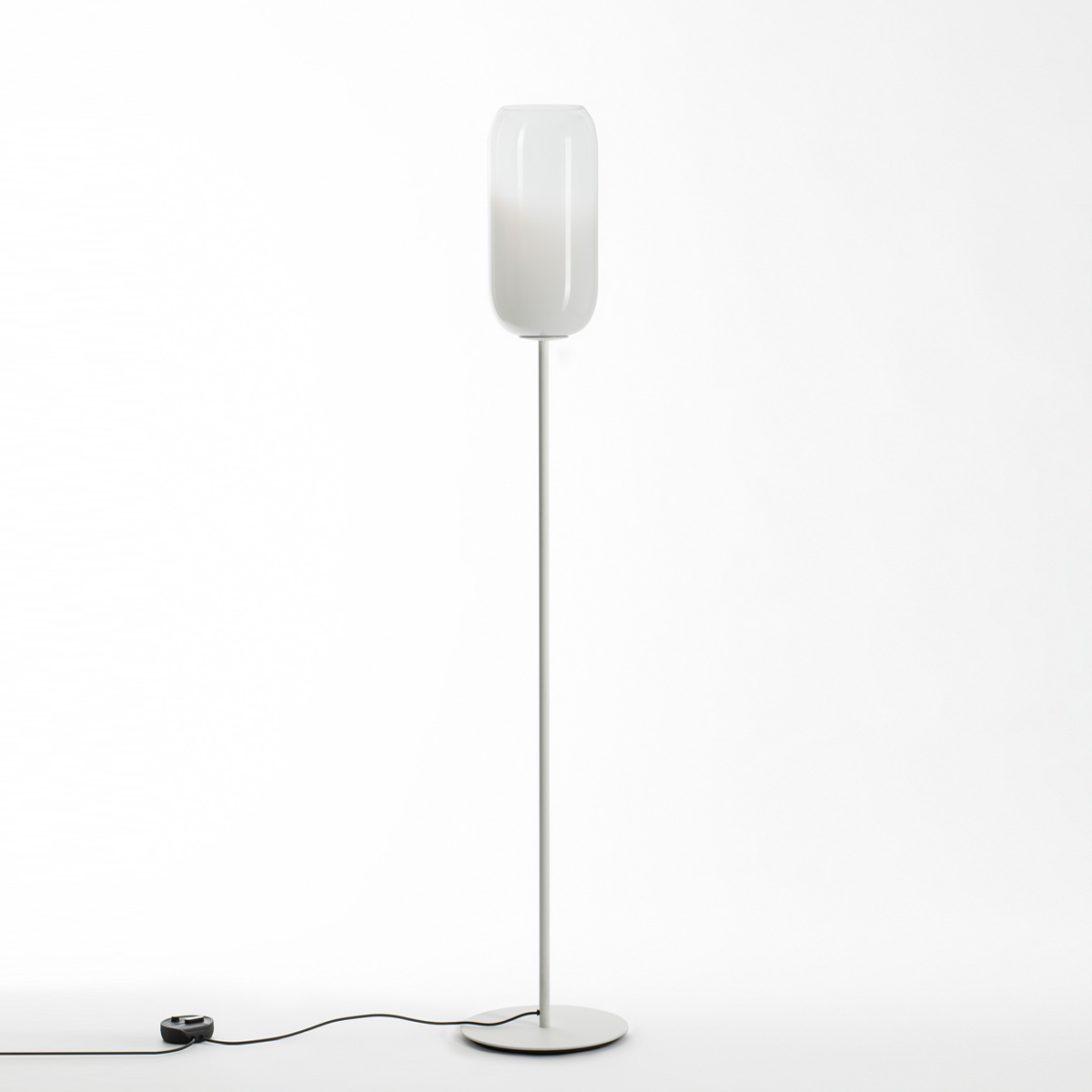 Artemide Gople Lamp Terra, weiß, Schirm: weiß