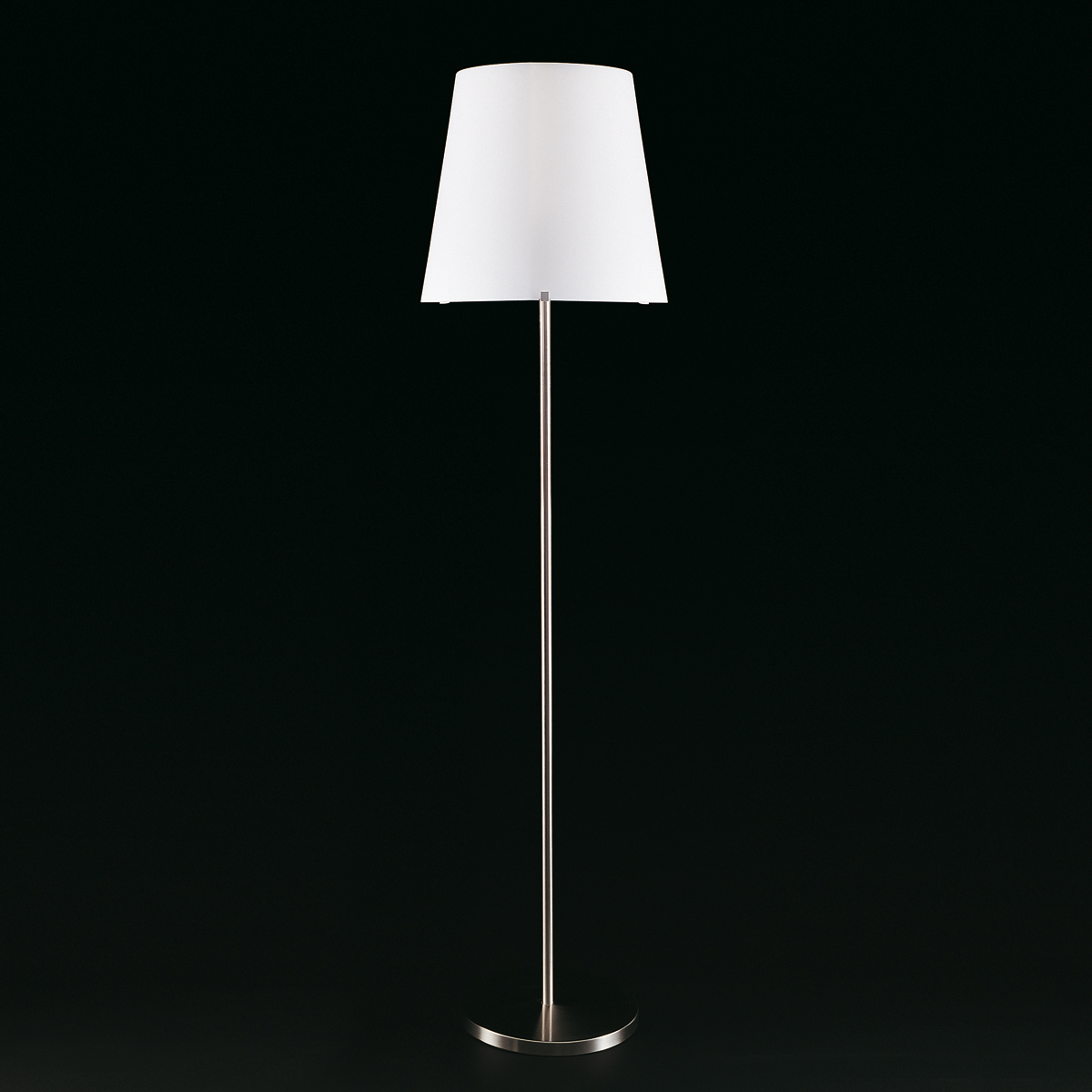 Fontana Arte 3247 Stehleuchte, Höhe: 180 cm, Nickel
