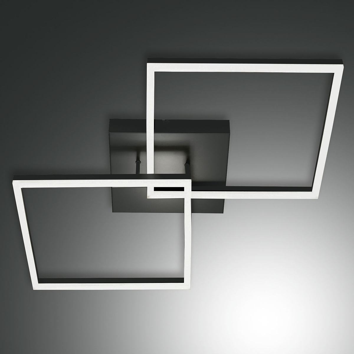 Fabas Luce Bard 3394-65 LED Deckenleuchte, Rückläufer, anthrazit