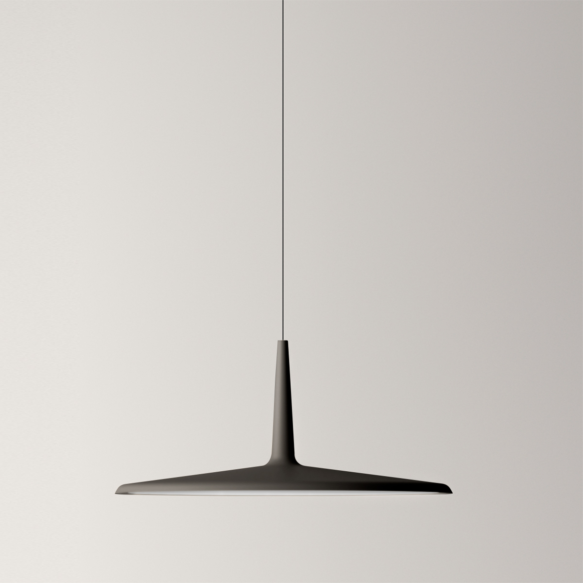 Vibia Skan 0270 LED Pendelleuchte, schwarz matt