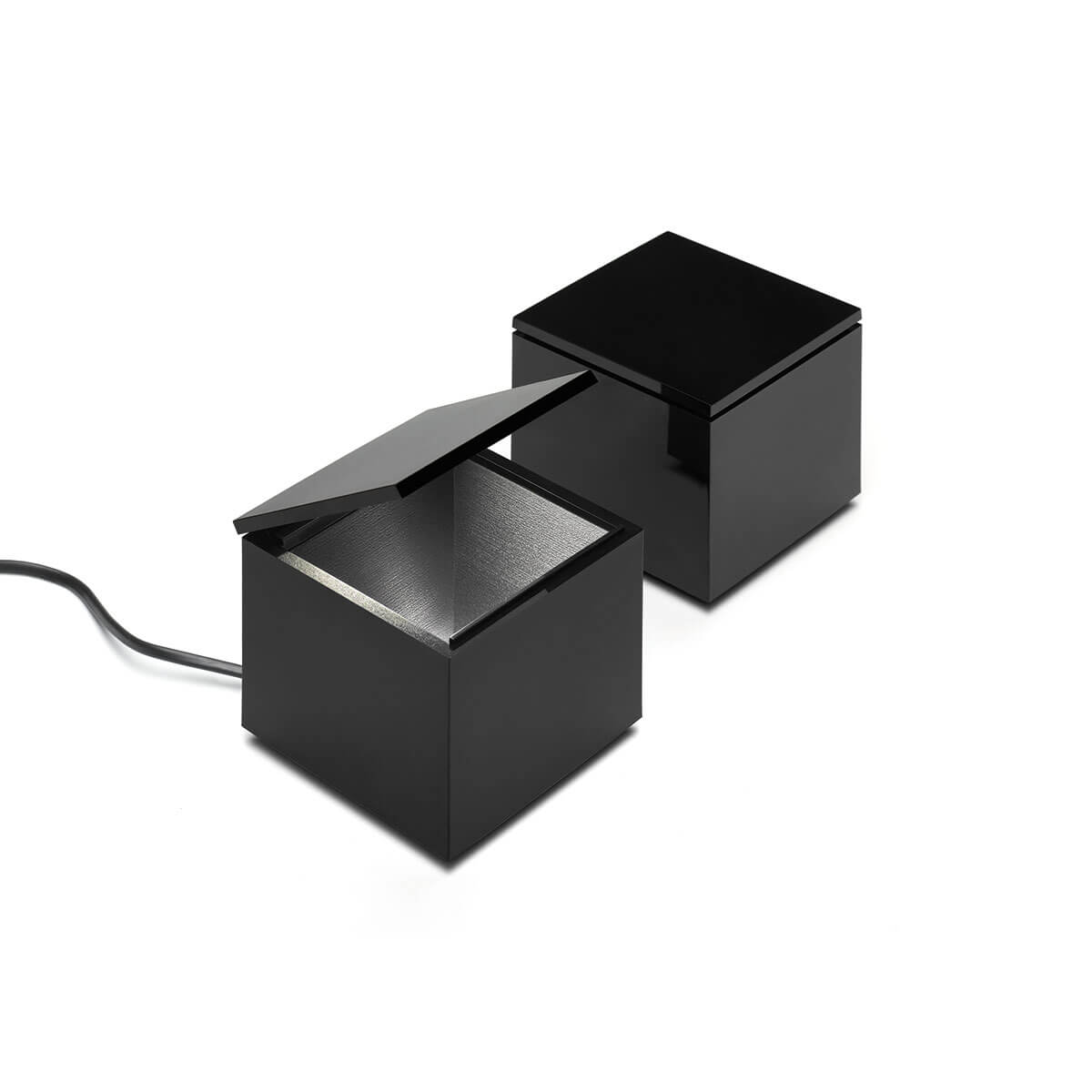 Cini & Nils Cuboluce LED Tavolo, schwarz