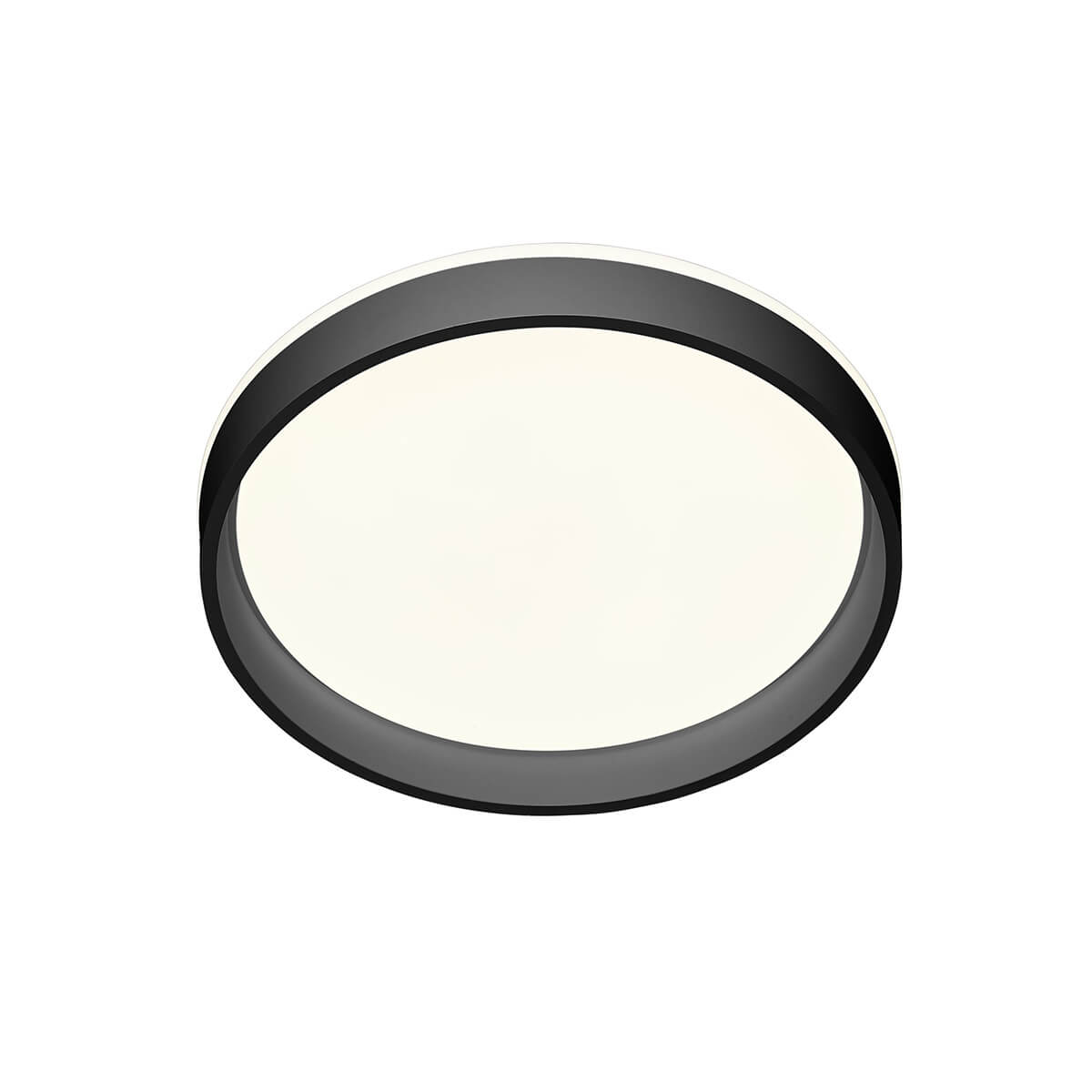 HELL Nina 70598 LED Deckenleuchte, Ø: 50 cm, schwarz
