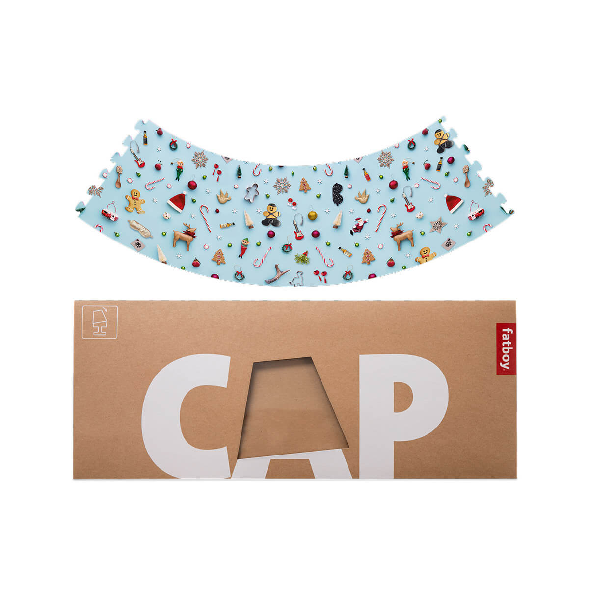 Fatboy X-mas Cooper Cappie Candyman für Edison the Petit, mehrfarbig, Verpackung