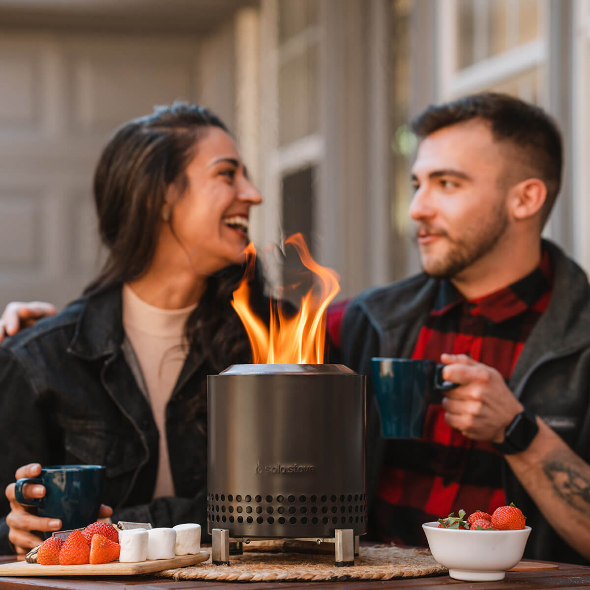 Solo Stove Mesa XL Tischfeuer & Tischkamin, Ash (anthrazit)