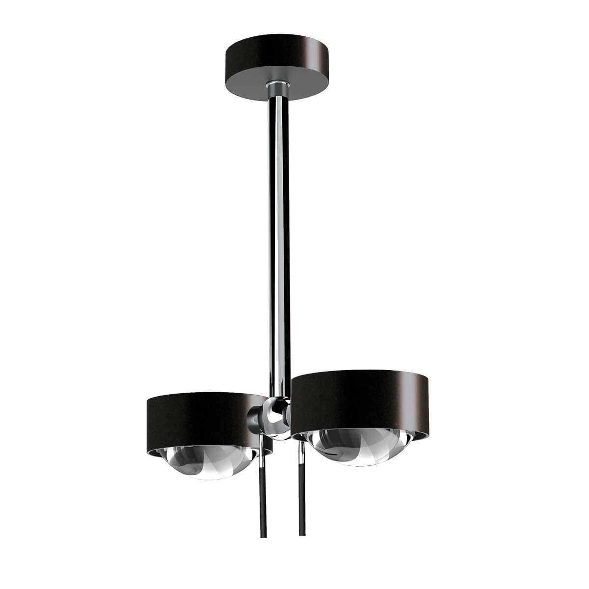 Puk Mini Side Twin Ceiling LED Deckenleuchte, 20 cm, Gehäuse, Rückläufer