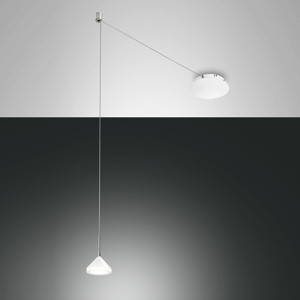 Fabas Luce Isabella LED Pendelleuchte, weiß
 Isabella LED Pendelleuchte, Auslaufmodell