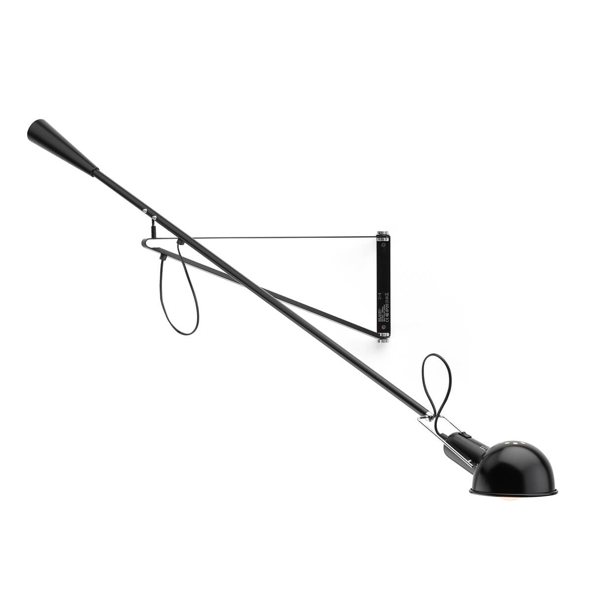 Flos 265 Small Wandleuchte, schwarz