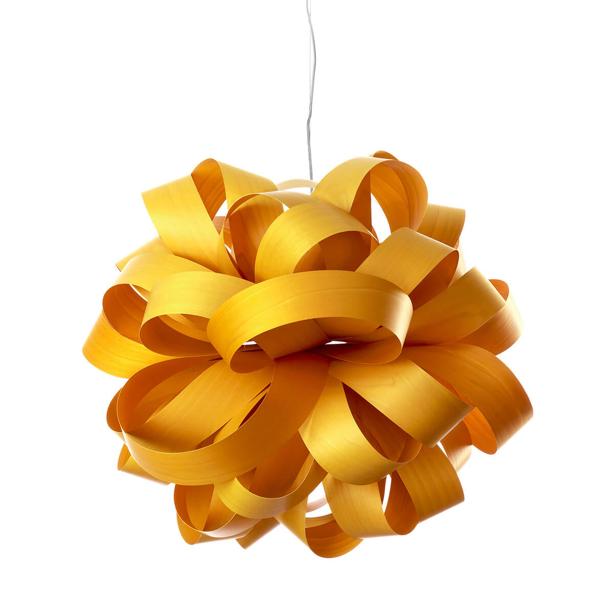 LZF Lamps Agatha Ball Pendelleuchte, gelb