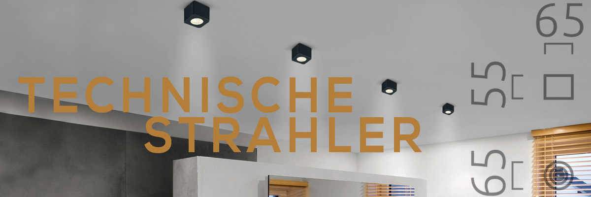 Kategoriebanner gewerbliche technische Strahler Kategoriebanner gewerbliche technische Strahler
