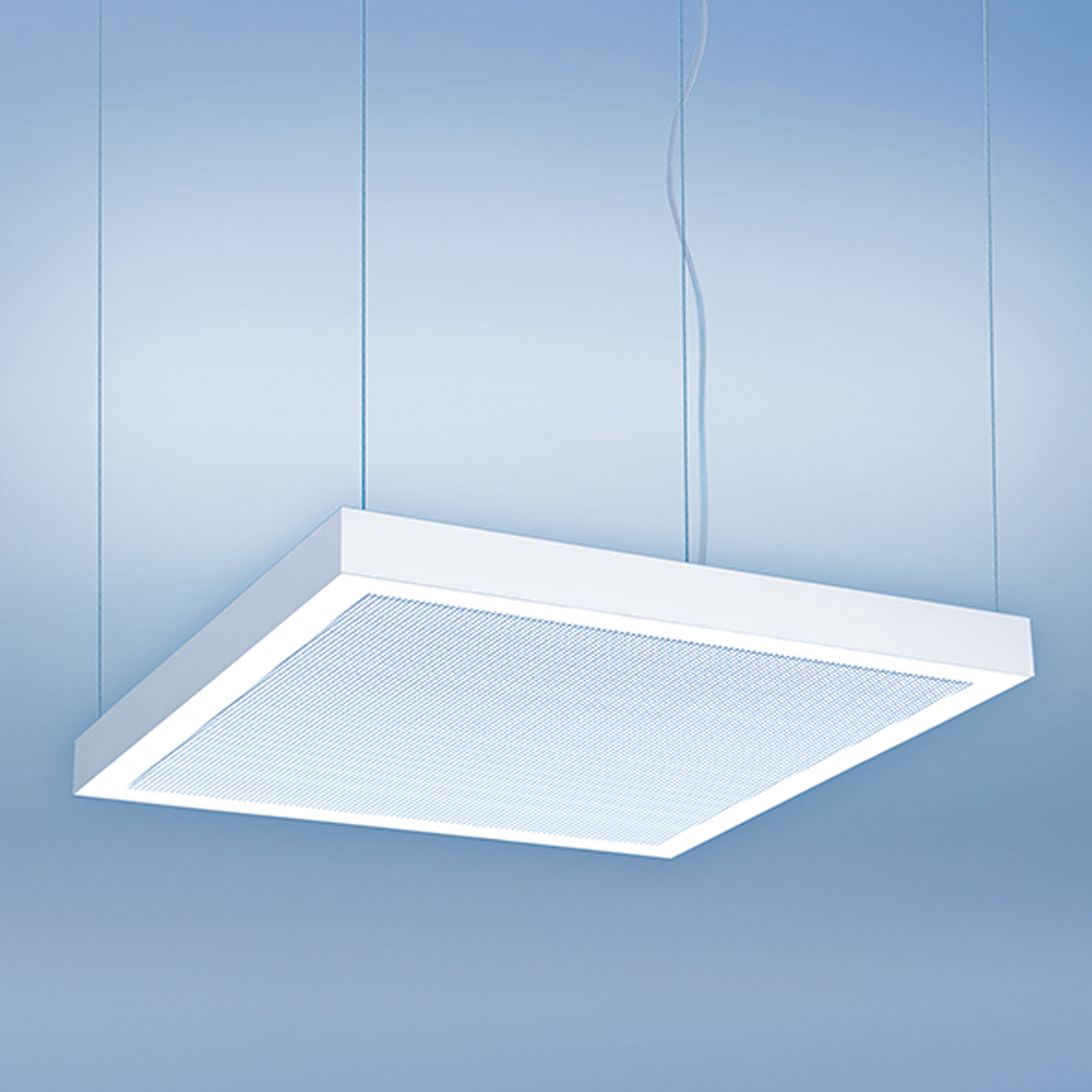 Lightnet Matric Ready Square Acoustic-R4 Pendelleuchte, weiß matt (auf Anfrage erhältlich)