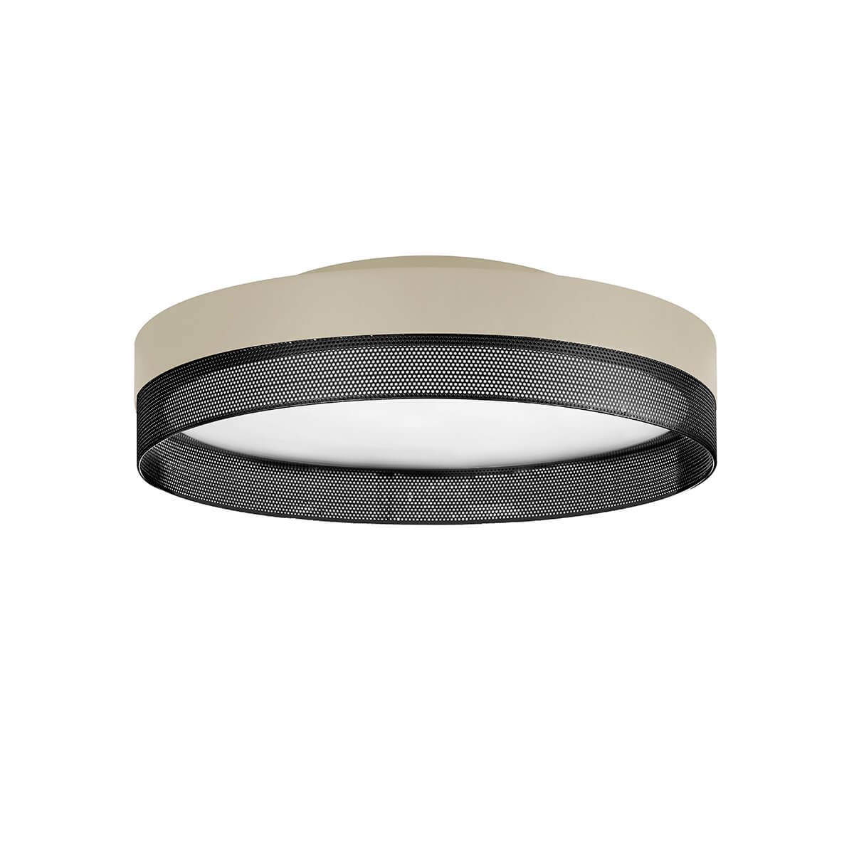 Hell Mesh LED Deckenleuchte, sand / schwarz