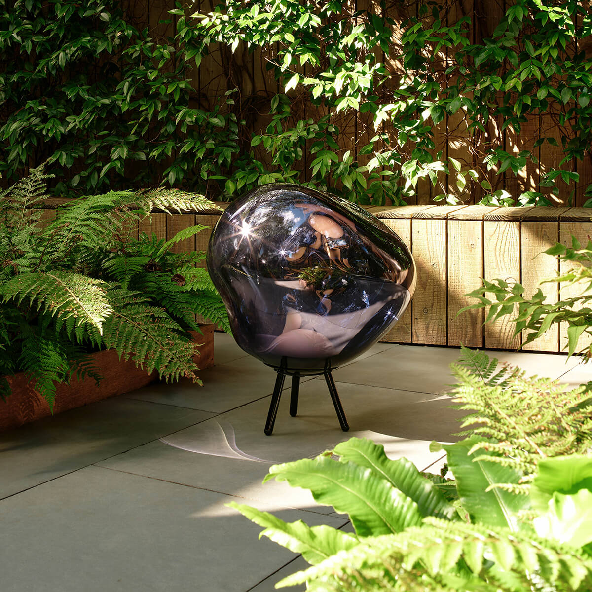 Tom Dixon Melt Large Portable LED Akkusteh- / Pendelleuchte, Smoke