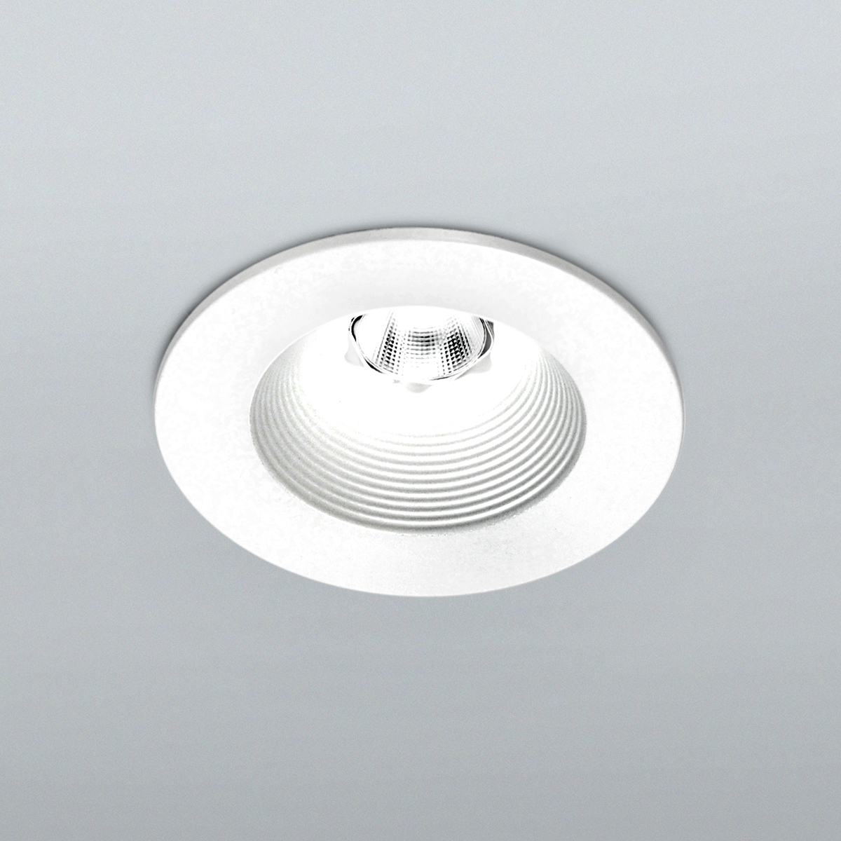 Milan Robotic LED Einbaustrahler, weiß lackiert