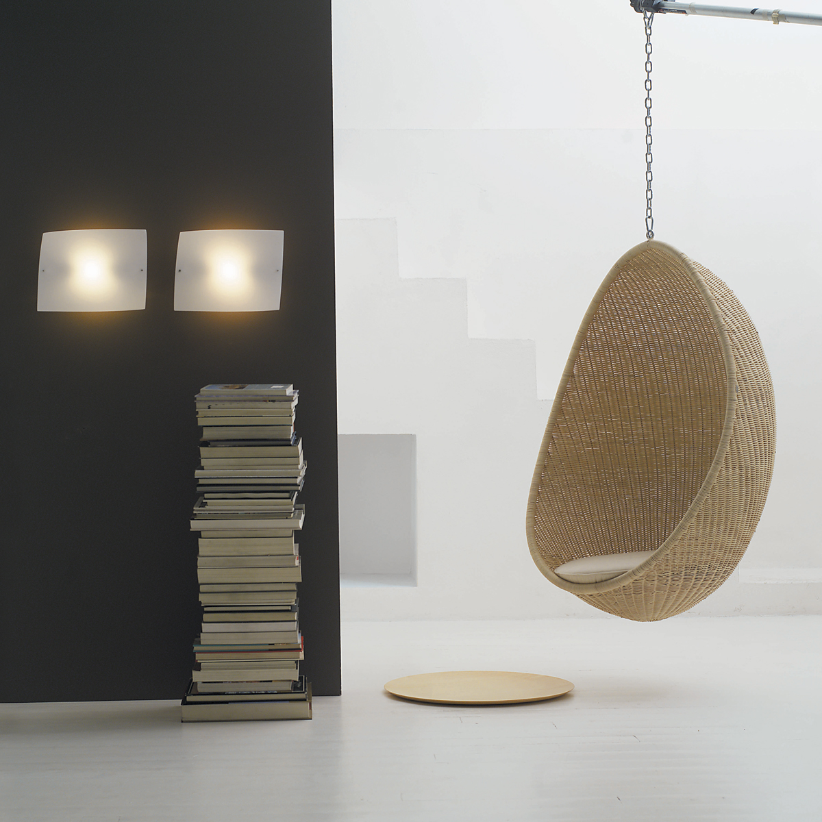 Foscarini Folio Parete, piccola, bianco (weiß) (Abbildung zeigt zwei Leuchten)