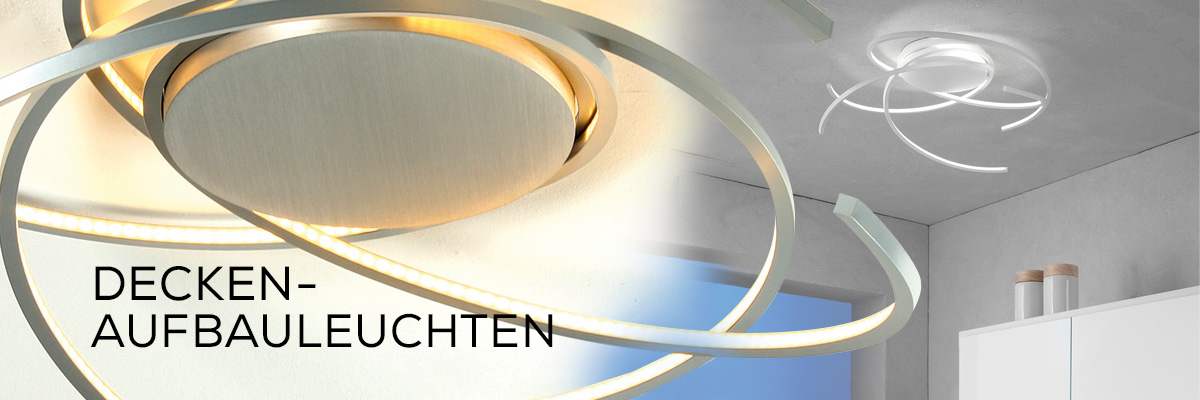 Kategoriebanner Deckenaufbauleuchten Kategoriebanner Deckenaufbauleuchten
