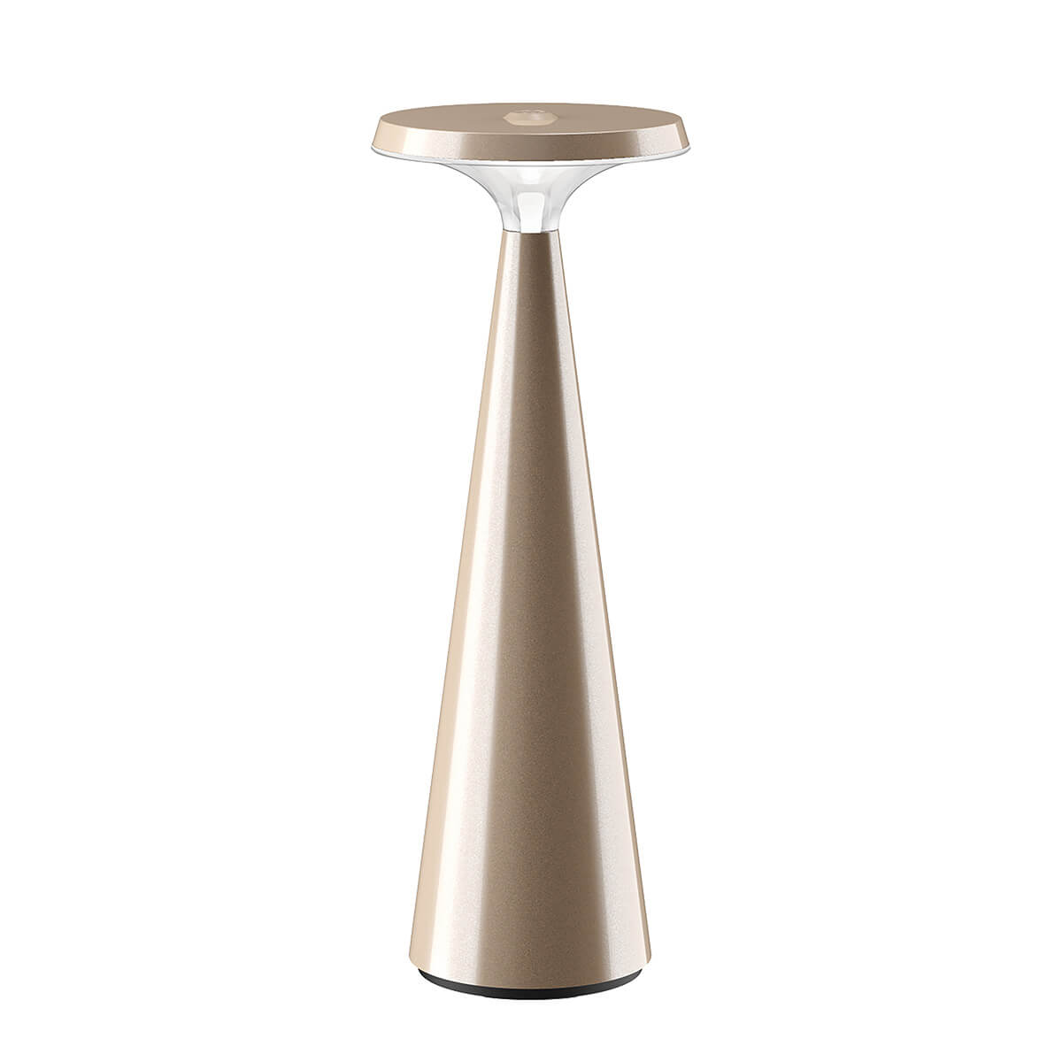 Mobilux SunGlow LED Akkuleuchte, champagnergold