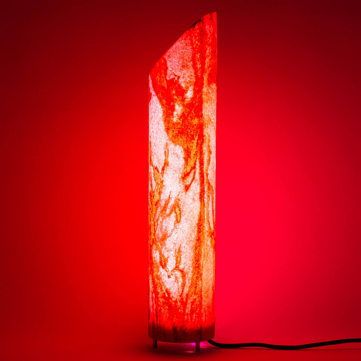 Epstein-Design Light Star Sahara RGBCCT-LED Stehleuchte / Lichtsäule mit ZigBee, Höhe: 52 cm, Sandstein