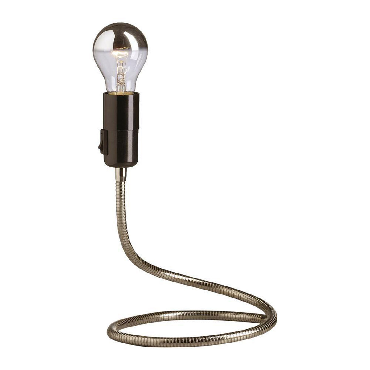 Tecnolumen Lightworm Tischleuchte, vernickelt