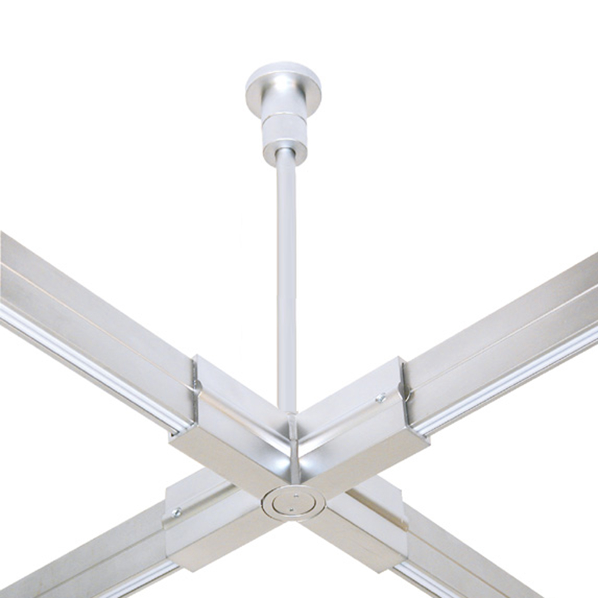 leitend, 22,5 cm, Chrom matt