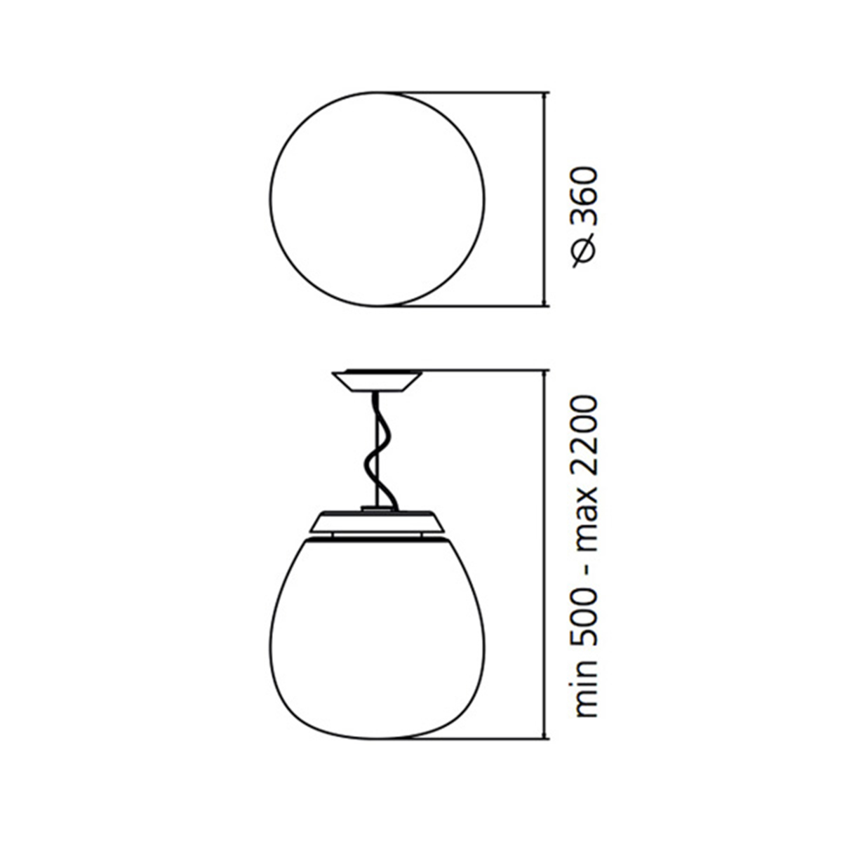Empatia LED Sospensione