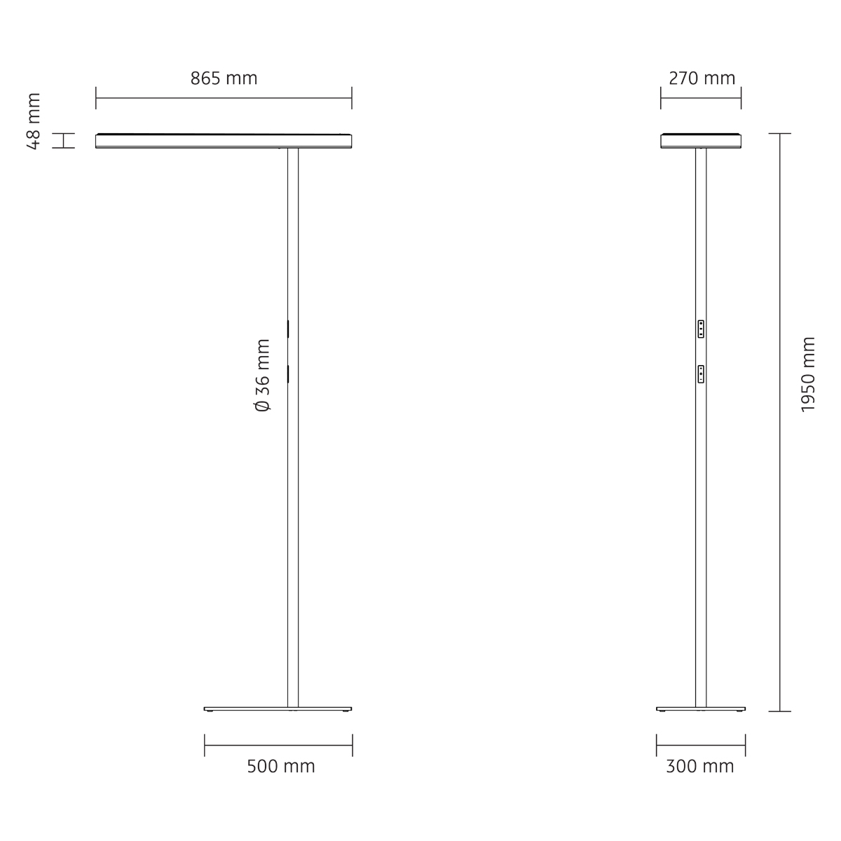 Office Air Power 2.0 LED Stehleuchte