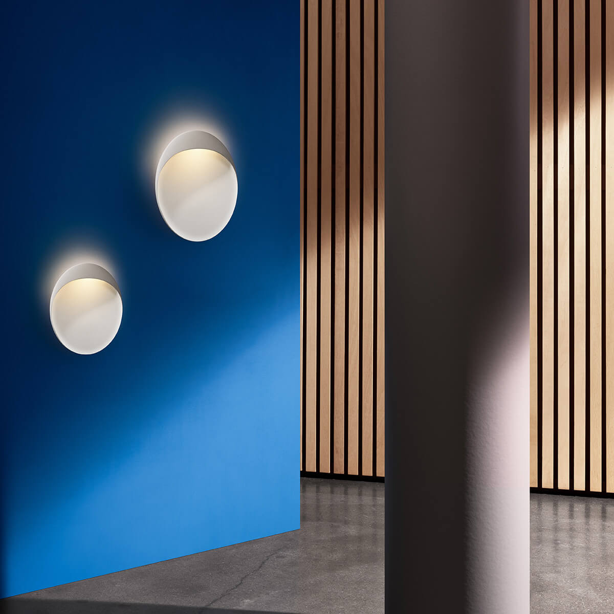 Louis Poulsen Flindt LED Wandleuchte, Ø: 30 und 40 cm, weiß