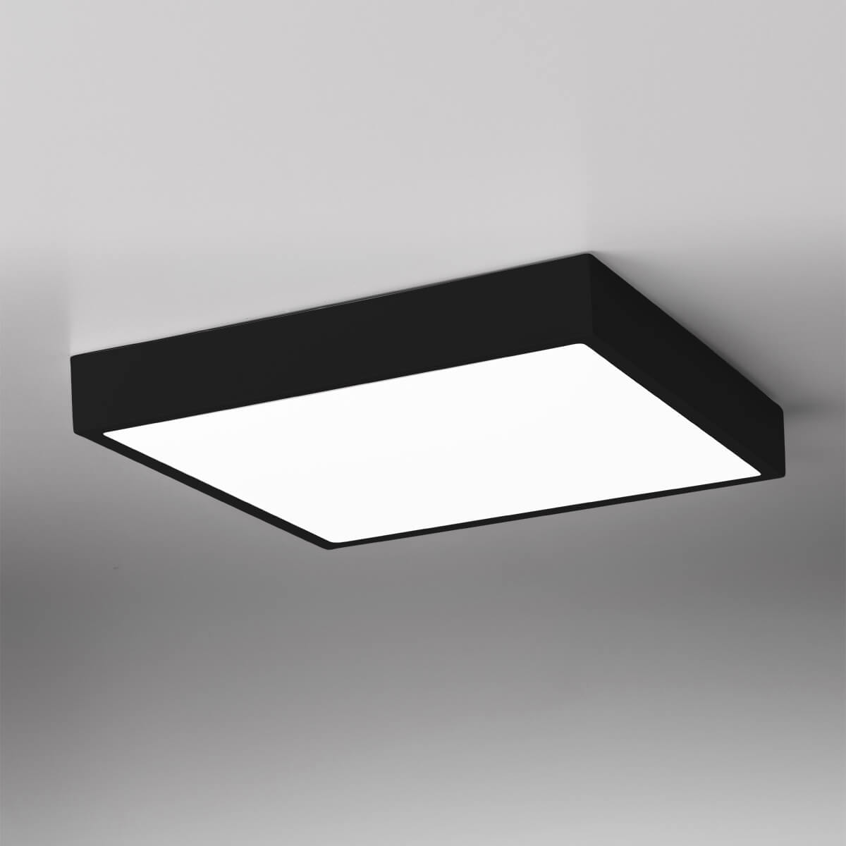 LupiaLicht Venox XLD LED Deckenleuchte, schwarz