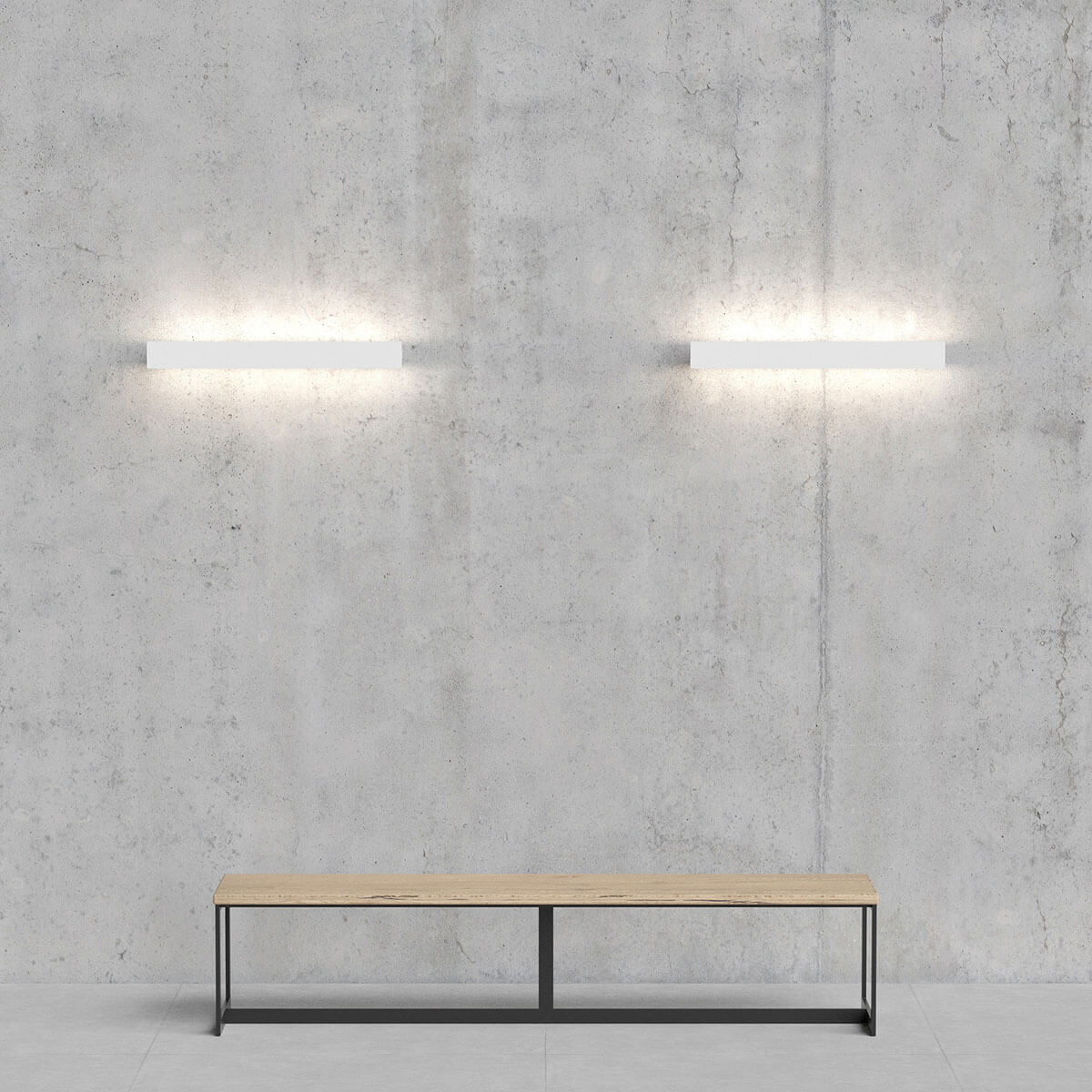 Rotaliana Ipe W3 LED Wandleuchte, weiß matt