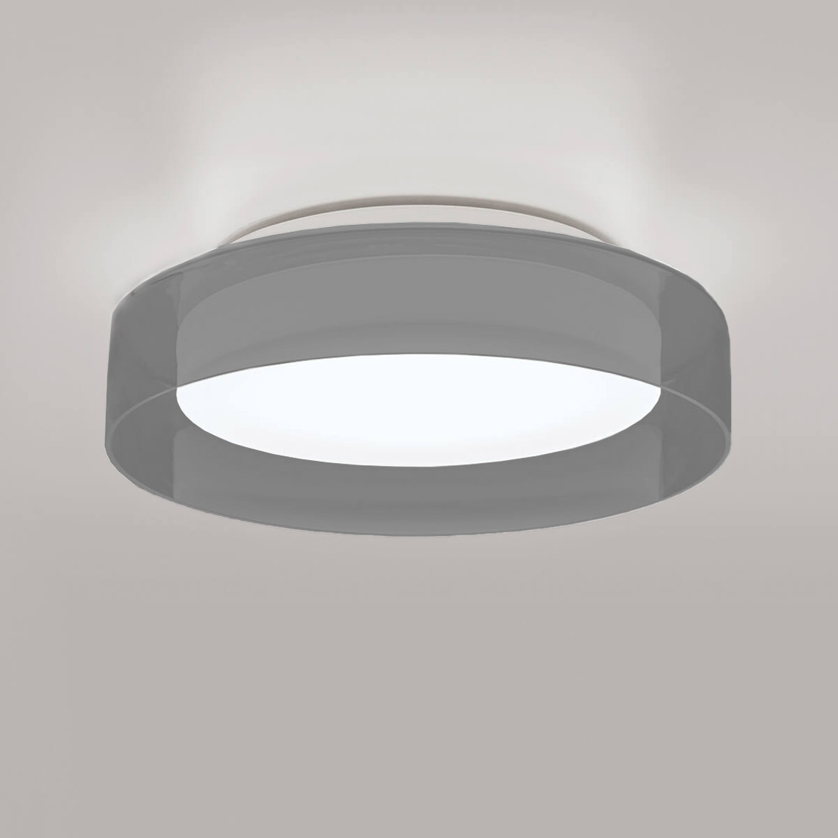 Peill+Putzler Cyla LED Wand- / Deckenleuchte, Ø: 40 cm, anthrazit (die gezeigte Farbe kann vom Original leicht abweichen)