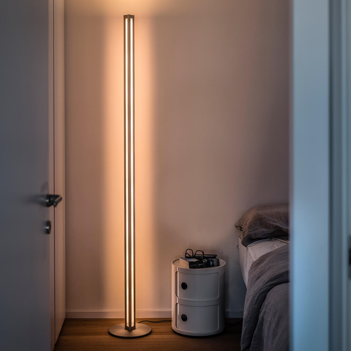 Foscarini Chiaroscura LED Terra, titanio (titan)