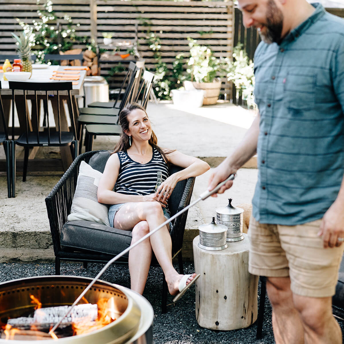 Solo Stove Feuerschalen Werkzeug, 2er-Set, Edelstahl