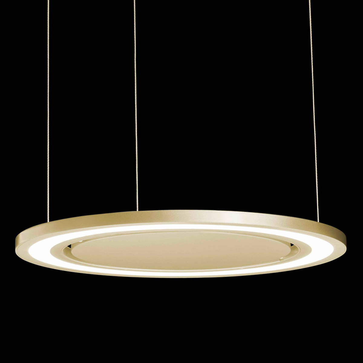 Holtkötter Supernova PW LED Pendelleuchte, Eloxal Messing