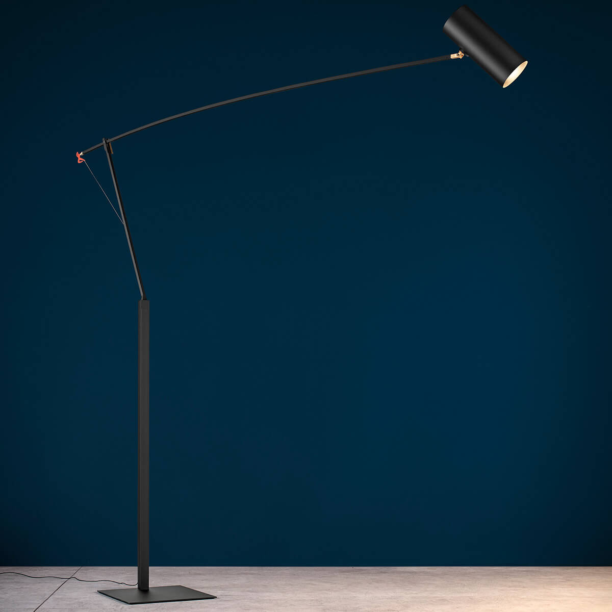 Catellani & Smith Ettorino BIG LED Stehleuchte, schwarz (Foto: Nava-Rapacchietta)