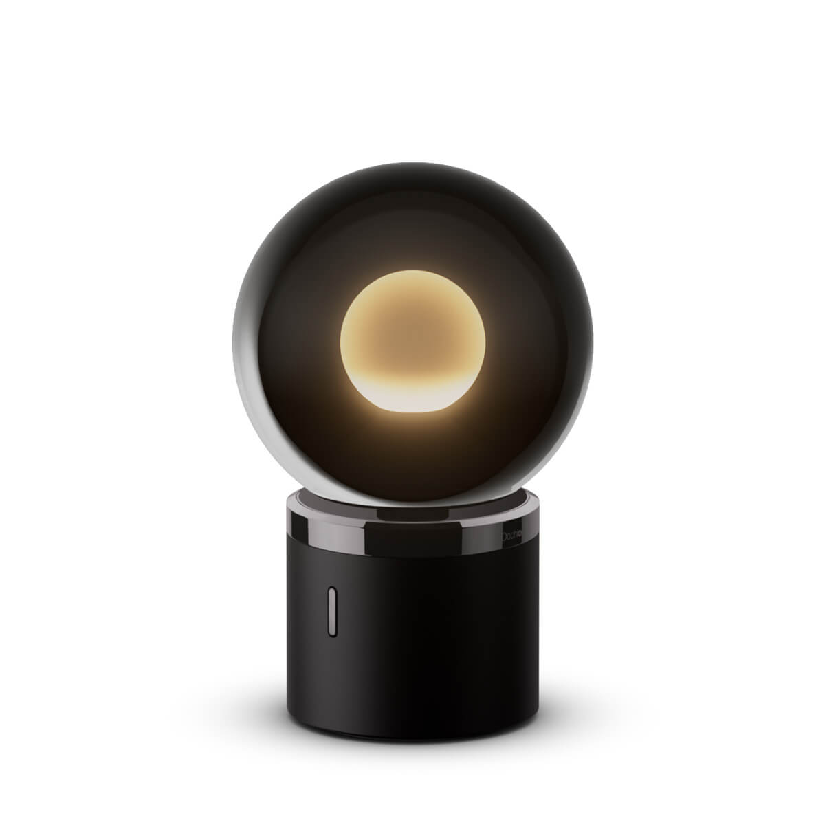 Occhio Luna pura LED Akkuleuchte, dark chrome Luna pura LED Akkuleuchte