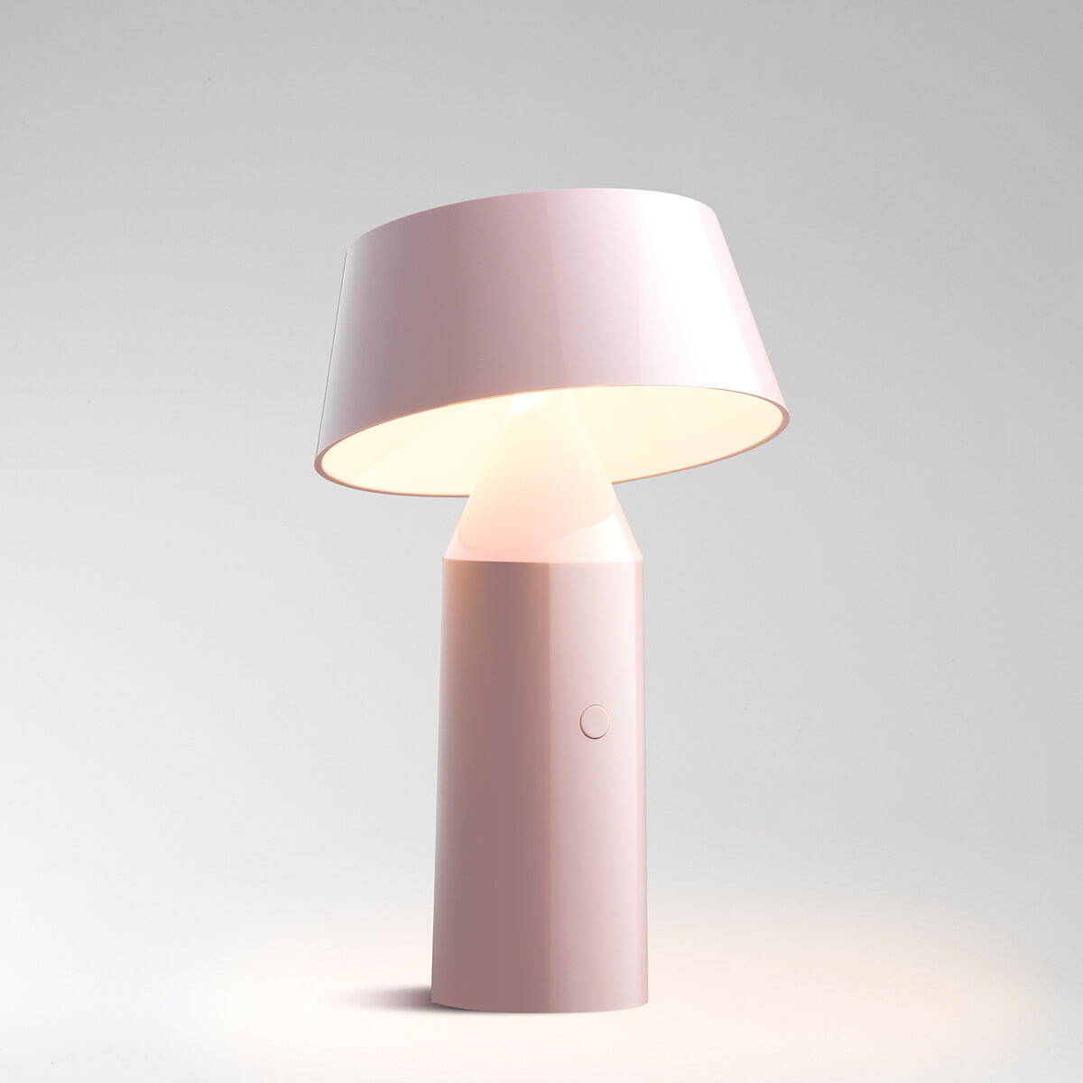 Marset Bicoca LED Akkuleuchte, blassrosa