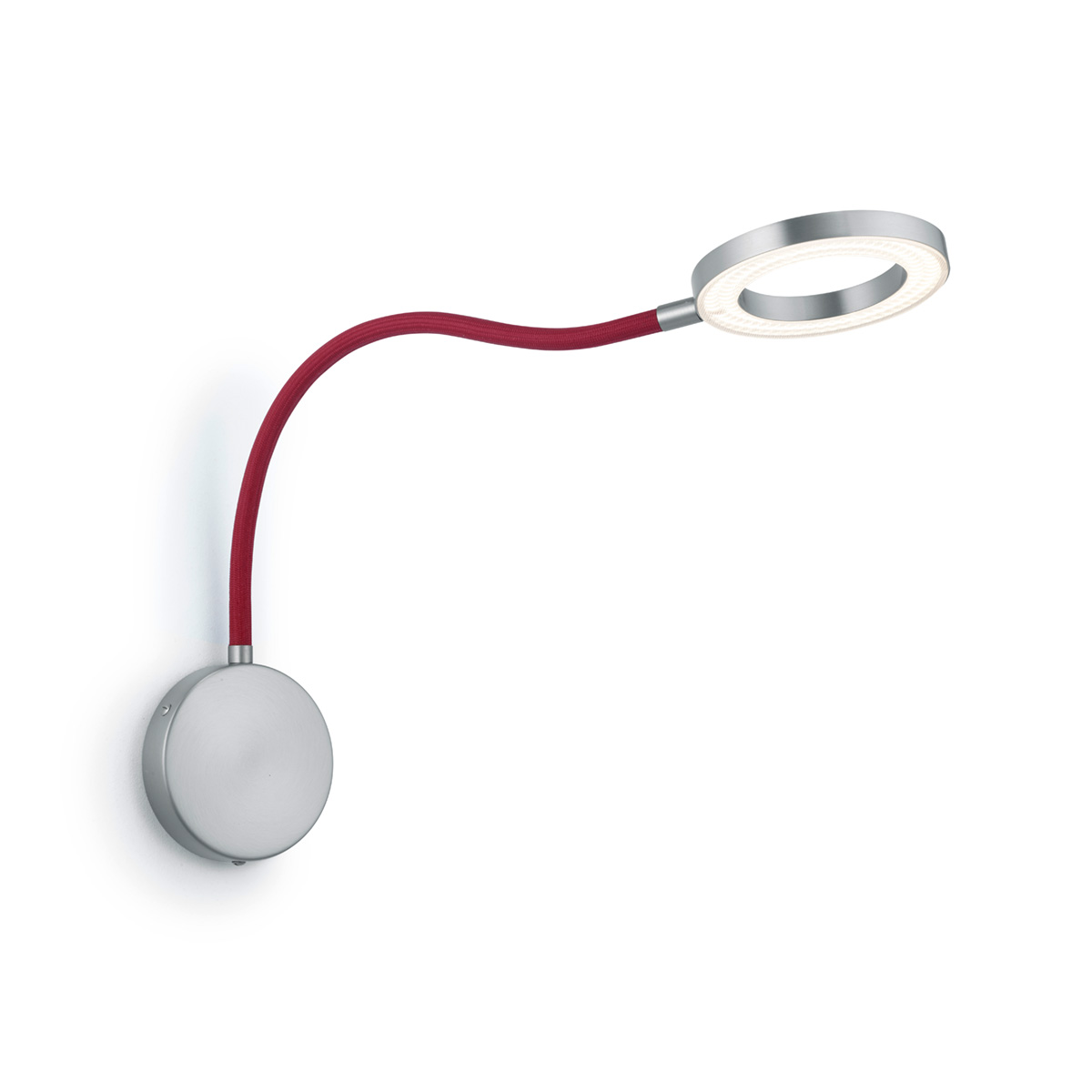 mattnickel / Textil rot