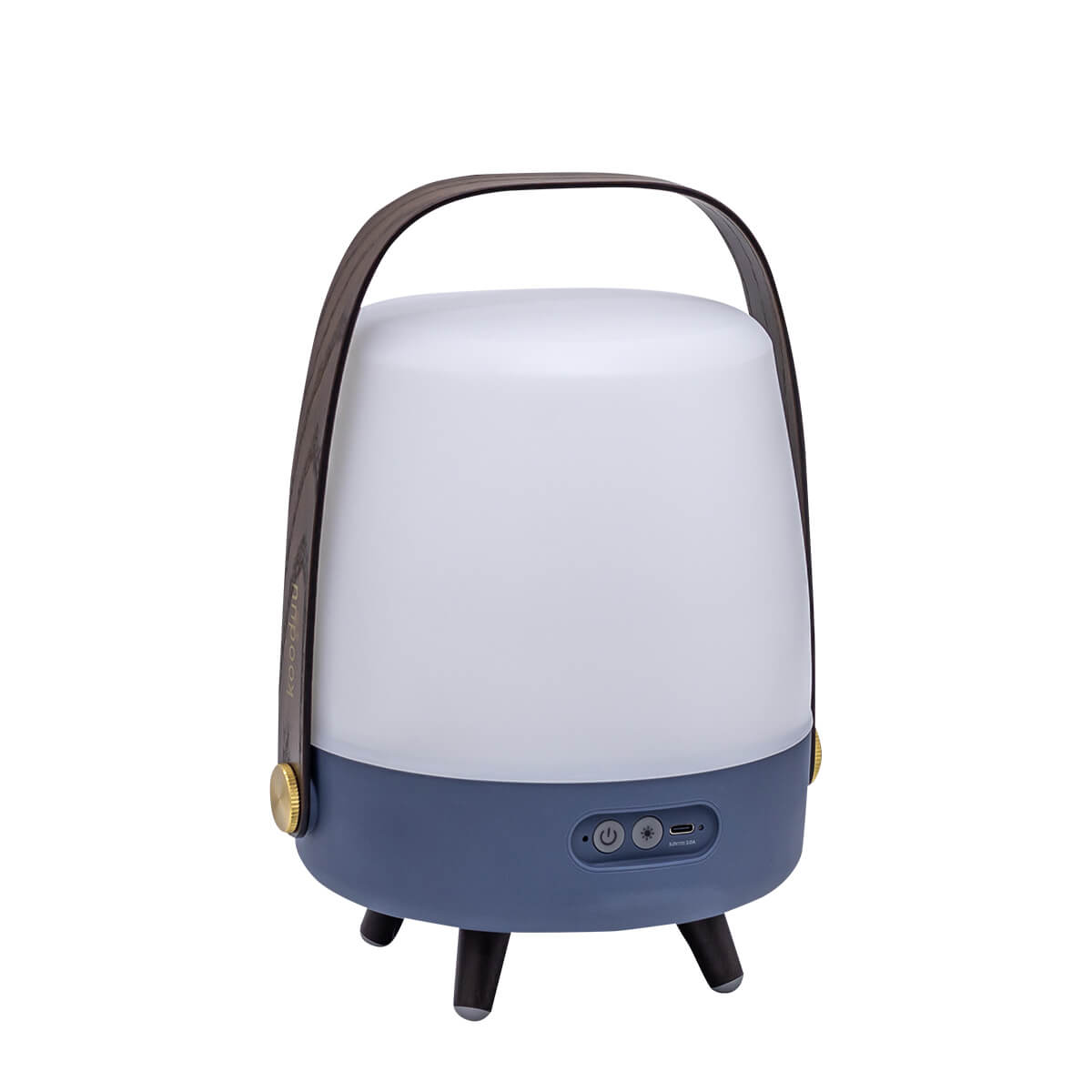 Kooduu Lite-up Play Mini 2.0 Sound by JBL LED Akkuleuchte & Bluetooth Lautsprecher, Ocean blue (dunkelblau) (ausgeschaltet)